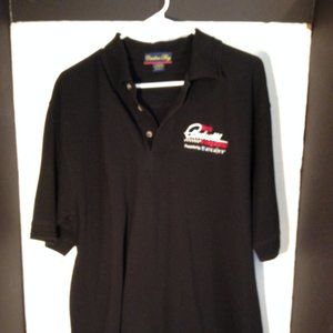 Mario Andretti Racing School Men's Black Polo L